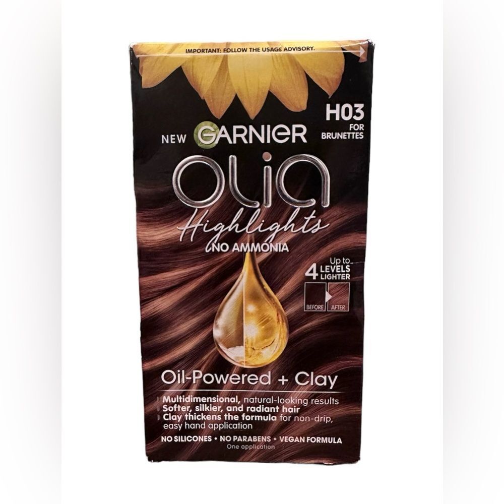 Garnier Olia Highlights HO3 for Brunettes New in Box